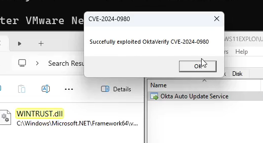 CVE-2024-0980: Okta Verify Arbitrary Code Execution Root Cause Analysis